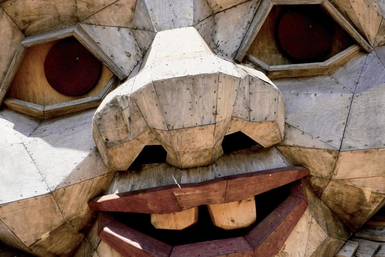 Giant Troll Sculptures