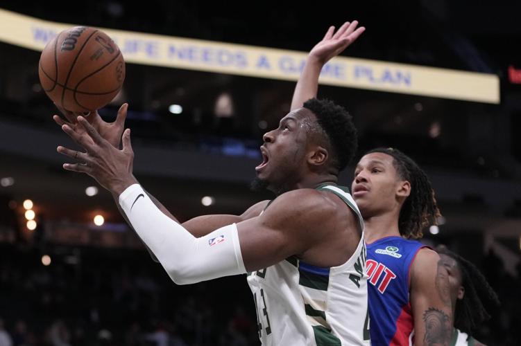 Pistons Bucks Basketball